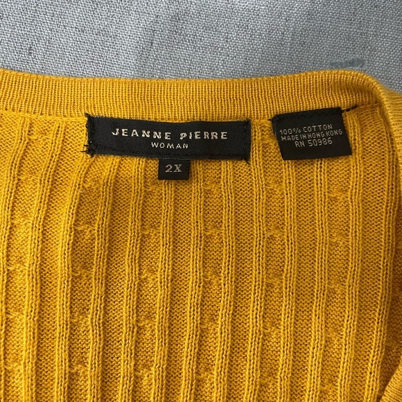 Jeanne Pierre Cardigan Size 2X - Picture 3 of 3